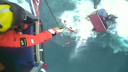 Sauvetage spectaculaire au large de l'Ecosse