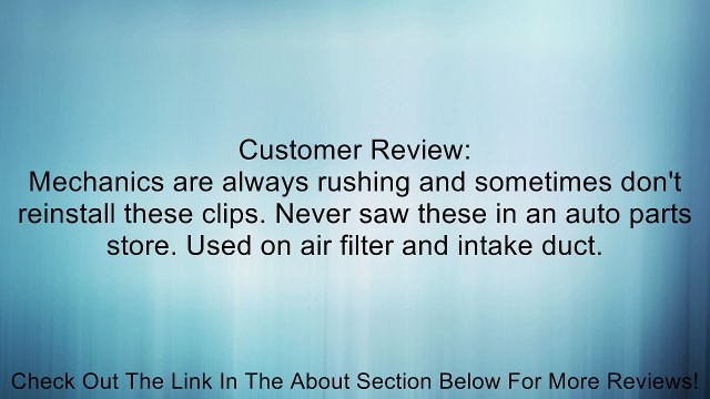 Dorman 41101 Air Cleaner Hardware Review