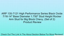 ARP 135-7121 High Performance Series Black Oxide 7/16-14