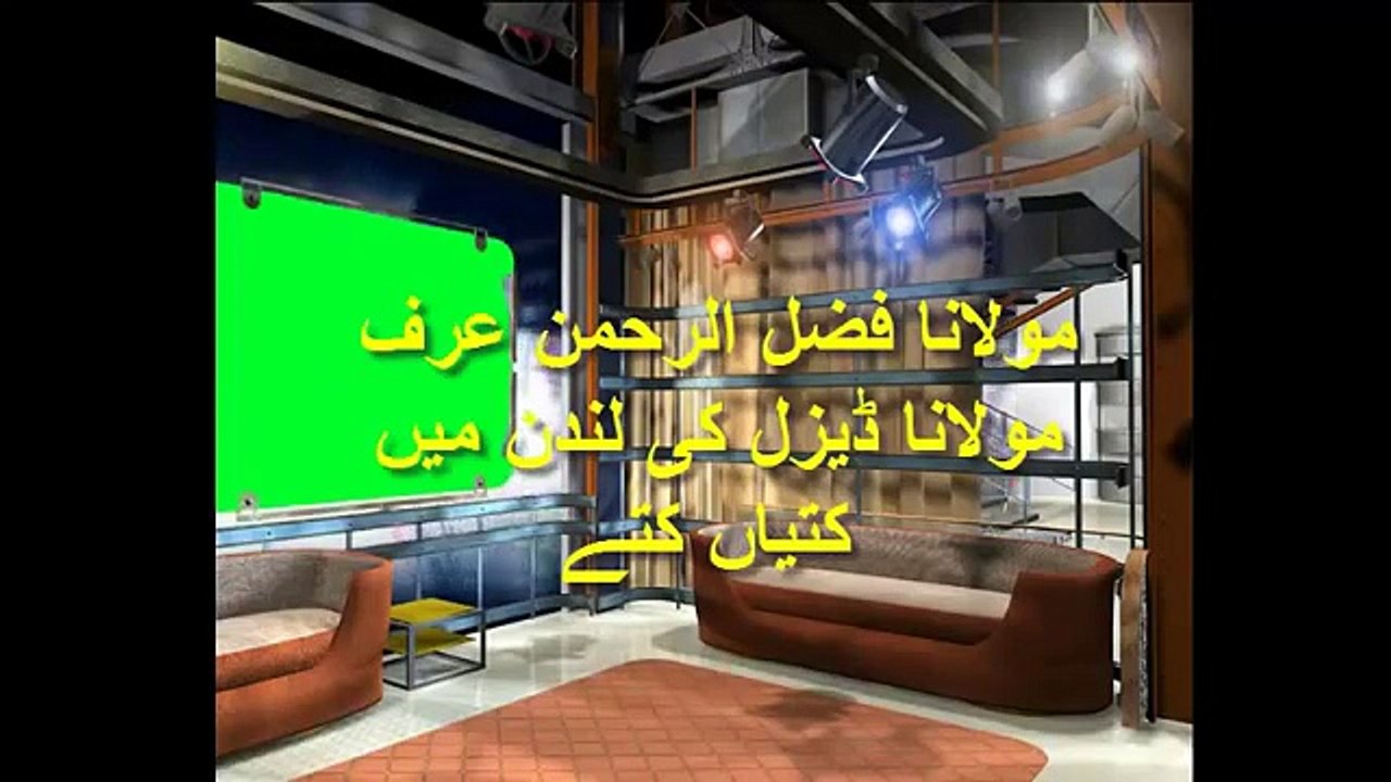 Reality leaked Go Diesel Go At London In front Of Moulana Fazal Ur Rehman