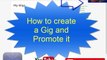 Fiverr How to create a Gig and Promote It Online earning