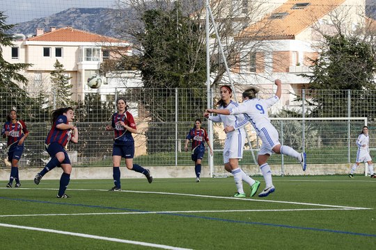 D2 féminine - OM 2-0 Muret : le but de Pauline Cousin (32e)