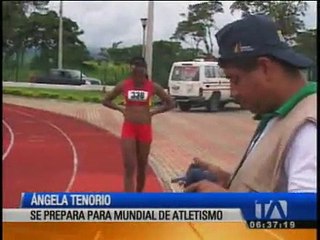 Ángela Tenorio se prepara pensando en los retos del 2015