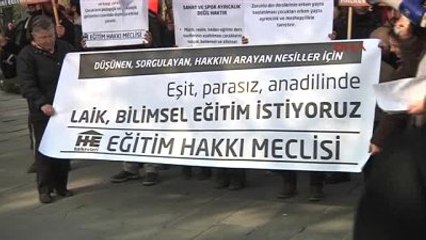 Halkevleri Ankara'da Eylem Yaptı