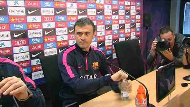 Luis Enrique: I am not at all concerned that Luis Suárez is not scoring