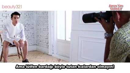 Aaron'un BEAUTY Dergisi Söyleşisi (Türkçe Altyazılı) [Turkish Sub]