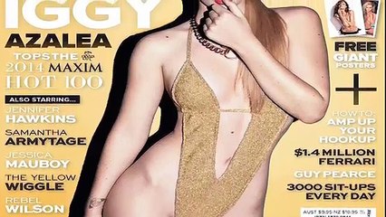 Iggy Azalea Hot Raunchy Cover Leads To Controversy!