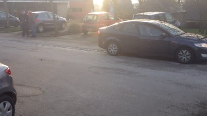 Brève réaction d'Emmanuel Macron à son arrivée