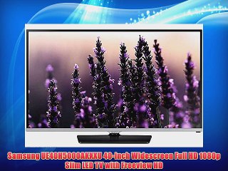 Samsung UE40H5000AKXXU 40-inch Widescreen Full HD 1080p Slim LED TV with Freeview HD