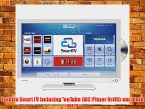 Toshiba 24D3434DB (24 inch) High Definition Smart LED Television with Built-in DVD Player (White)