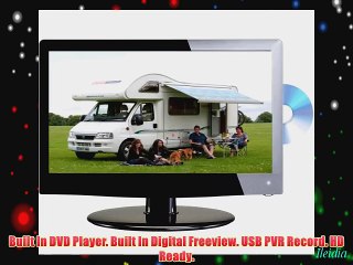 19 12 Volt Ultra Slim LED Digital Freeview USB Record TV DVD. Caravan HGV Boat. 12 / 24 VOLT