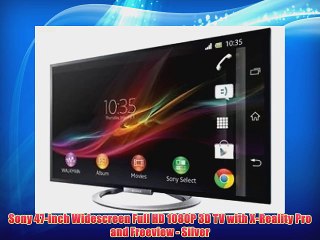 Sony 47-inch Widescreen Full HD 1080P 3D TV with X-Reality Pro and Freeview - Silver