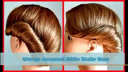 Wrap Around Braided Side Bun HairStyle