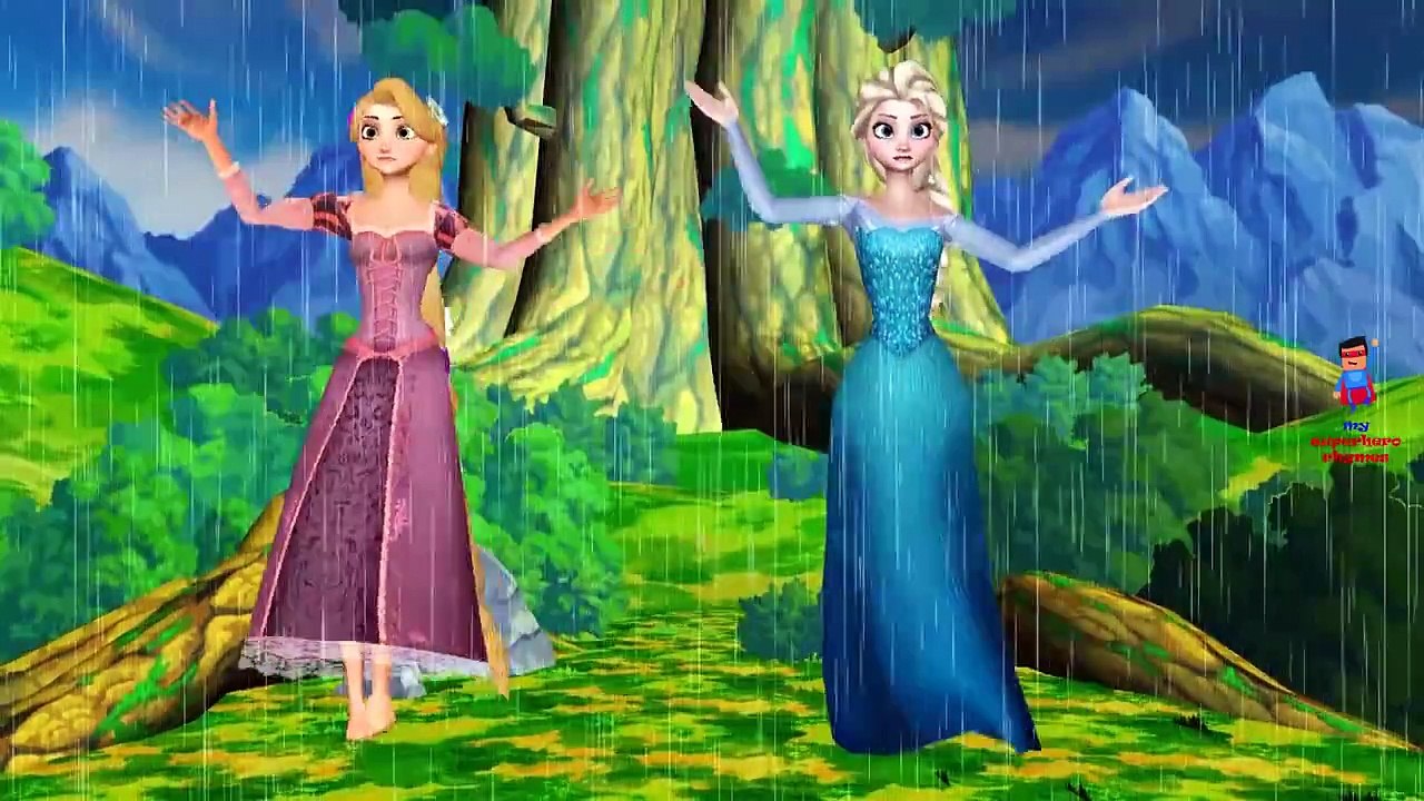 Elsa Rain Rain Go Away Children Nursery Rhymes _ Frozen Songs Rain Rain ...