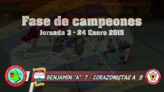 Jornada 3 - Fase2 - C.F.S Parque Lisboa 2000 Alcorcón Benjamín A vs CorazonistasA- 2014/15