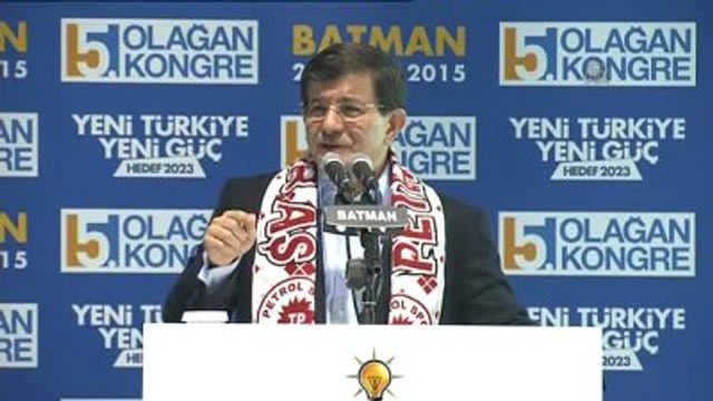 Davutoğlu: Sadece Çözüm Sürecine Değil Ekonomiye de Darbe Vurmaya Kalktılar