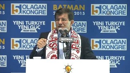 Davutoğlu: "Sadece Çözüm Sürecine Değil Ekonomiye de Darbe Vurmaya Kalktılar"
