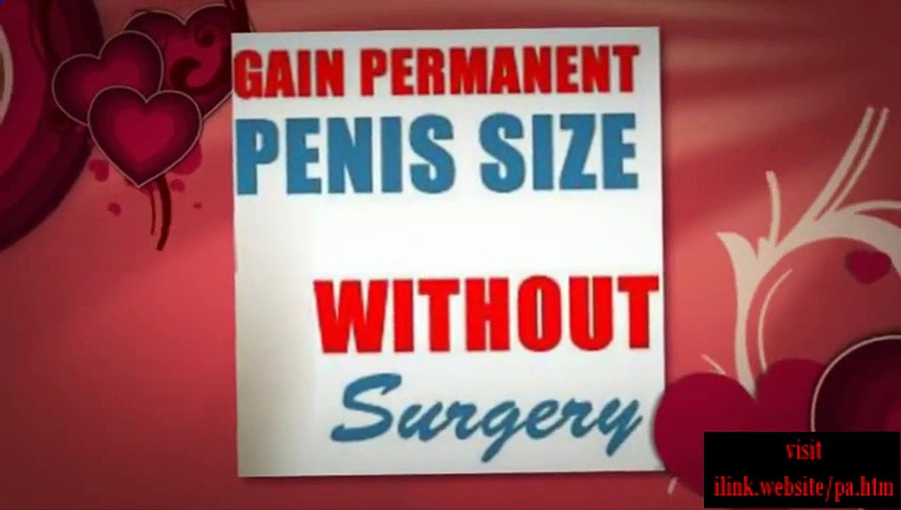 Penis Enlargement Exercise Program