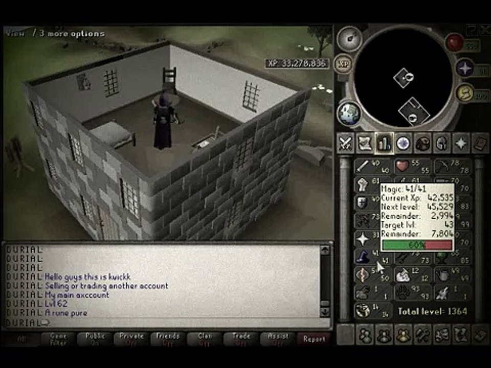 Buy Sell Accounts - Selling_Trading Runescape Account 99 Cooking (NOT TAKEN)(1)