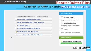 Recover Deleted Files Full - recover deleted files from recycle bin