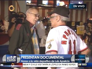Muestran el documental en honor a la "inmortalidad" Luis Aparicio