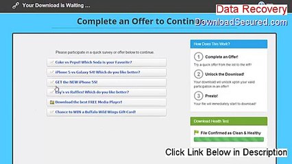 Data Recovery Download - Free of Risk Download [2015]