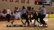 Women's basketball players brawl during Alabama VS Auburn