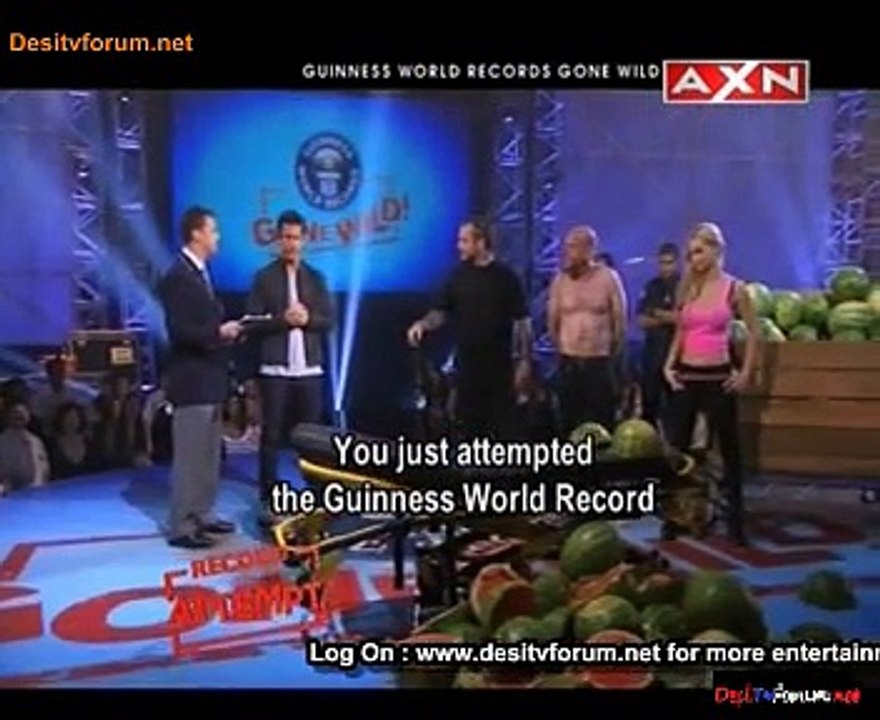 Guinness World Records Gone Wild 23rd January 2015 Video Watch Online pt1