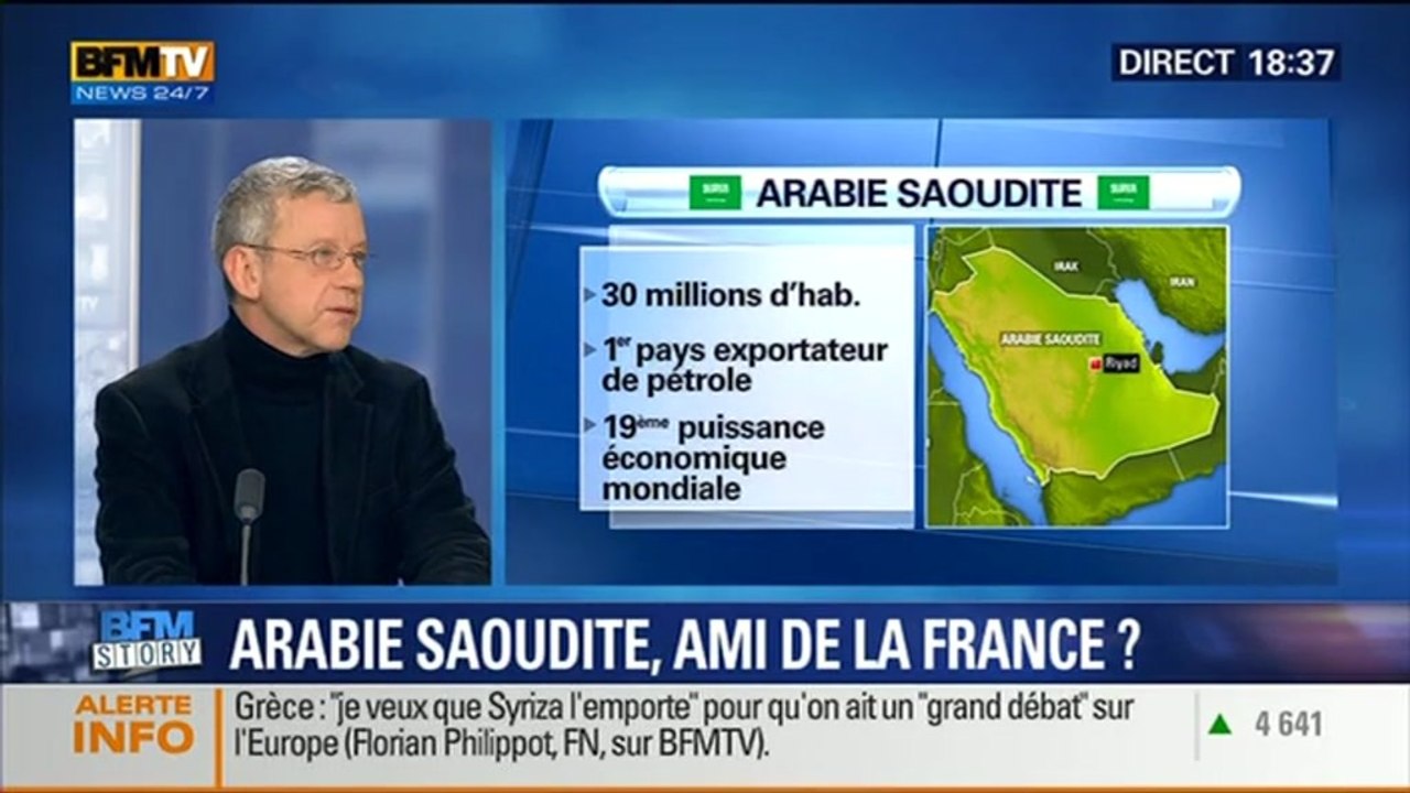 BFM Story: La France doit-elle revoir ses relations avec l’Arabie Saoudite ? - 23/01