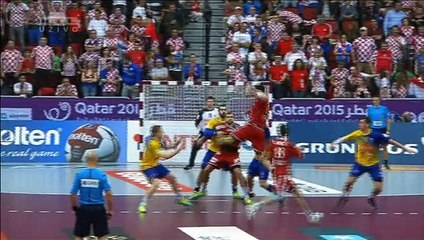 Hrvatska - BiH 28-21 (17-8), Stepančić, Slišković (50'), 23.01.2015. HD