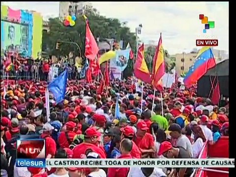 Venezuela: Nicolás Maduro pronuncia discurso en Marcha de los Invictos