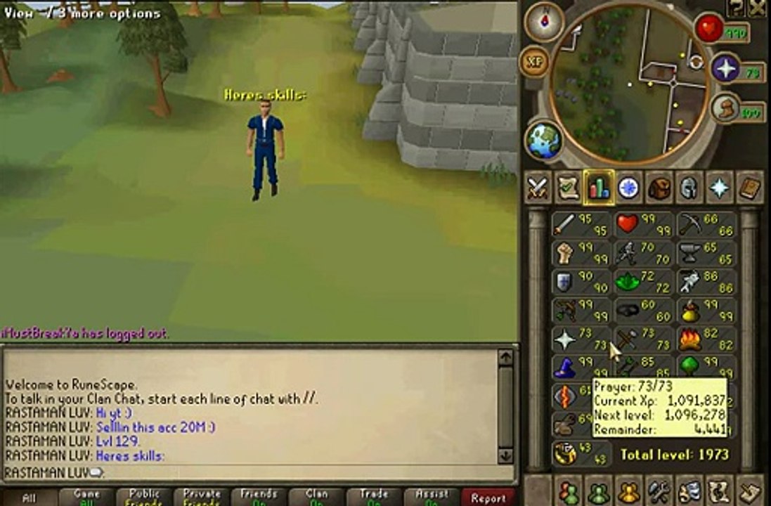 Buy Sell Accounts - RUNESCAPE ACCOUNT FOR SALE ! MAIN LEVEL 129 ! ~ NOT SOLD FOR NOW ~
