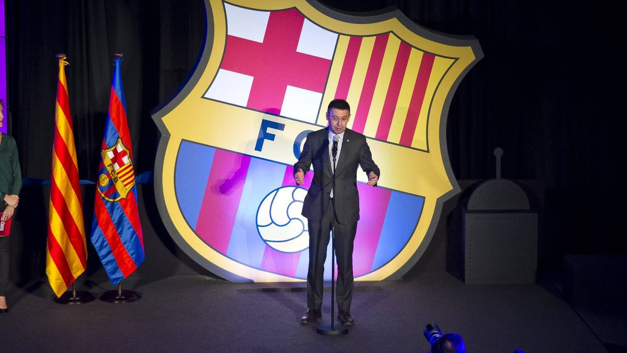 Bartomeu inaugura los nuevos pabellones de la Ciudad Deportiva
