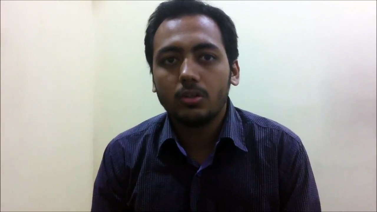 Malik zohaib feedback on developing interview skills by iqbal bhabha on 19 oct, 14