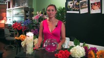 Wedding Floral Arrangements - How to Make a Round Floral Arrangement