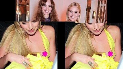 Margot Robbie Nip Slip Wardrobe Malfunction