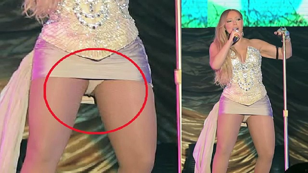 Mariah Carey Panty Flash On Stage