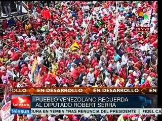 Venezuela: miles en Caracas participan en "Marcha de los Invictos"