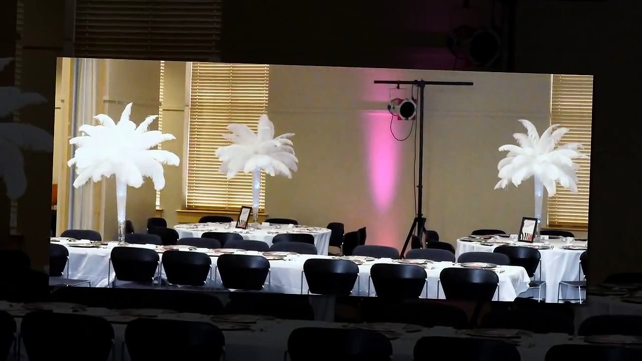 Rent Ostrich Feather Centerpieces, Wedding Reception Decorations, Wedding Centerpiece Ideas, Rentals