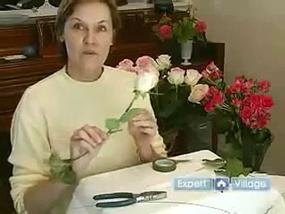 How to Make Flower Arrangements for Weddings - Making A Wedding Boutonniere Floral Arrangements