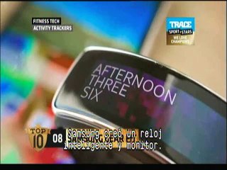 TOP 10.MONITORES DE ACTIVIDAD.. SAMSUNG GEAR FIT # 8