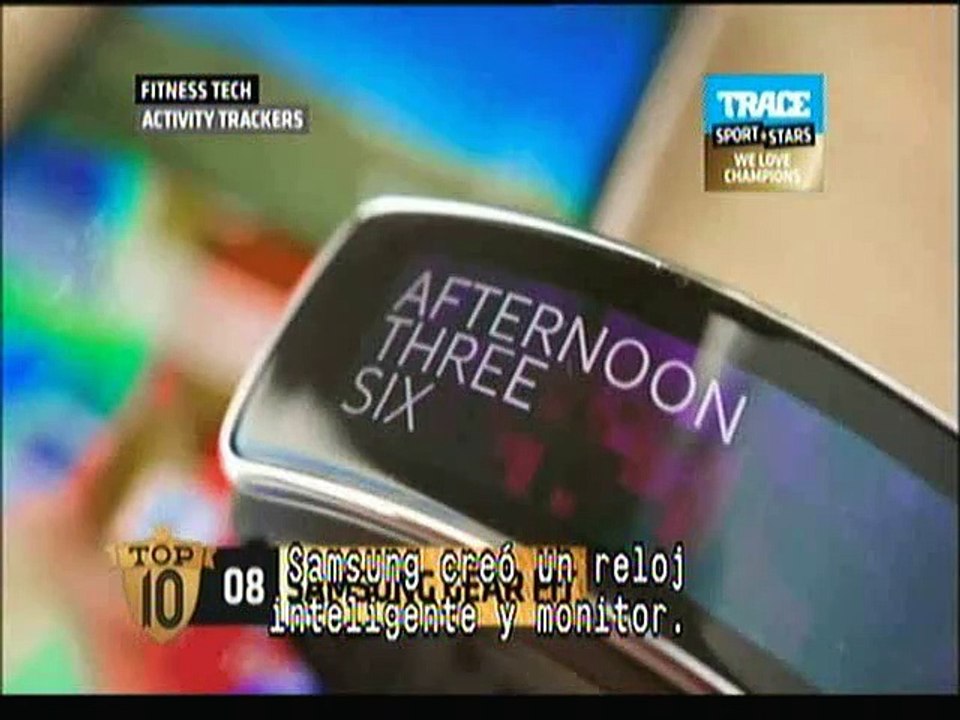 TOP 10.MONITORES DE ACTIVIDAD.. SAMSUNG GEAR FIT # 8