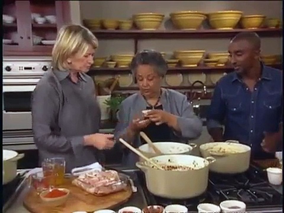 Martha Stewart Show - Learning to Cook Ethiopian Doro Wat