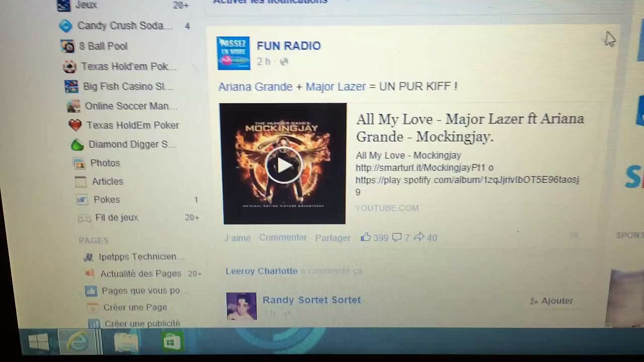 Enregistrement mobile du 23 janv. 2015