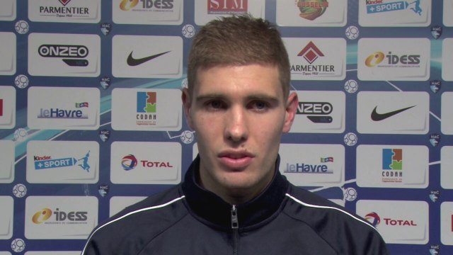 Après HAC - Niort, réaction de Maxime Le Marchand