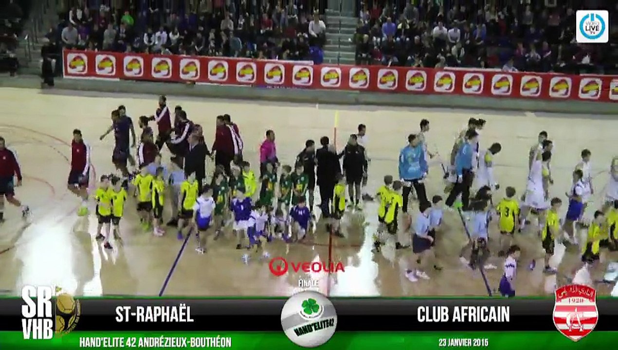 FINALE HAND'ELITE 42 : ST-RAPHAËL / CLUB AFRICAIN - 23 JANVIER 2015