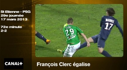 St Etienne - PSG (2013): François Clerc égalise