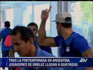 Emelec retornó de pretemporada