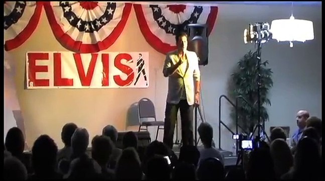 Franz Goovaerts sings A Little Less Conversation at Elvis Week 2012 video
