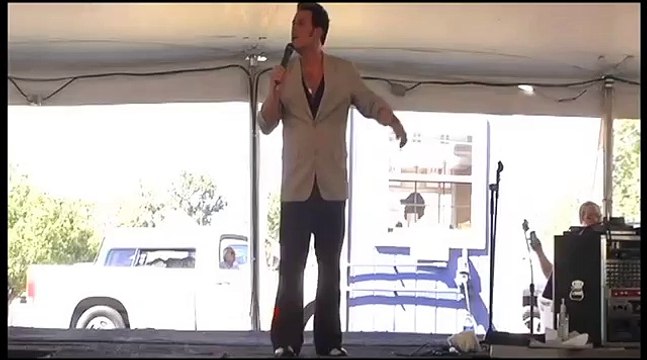 Franz Goovaerts sings An American Trilogy at Elvis Week 2011 video